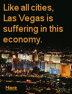 Like many US cities, Las Vegas is watching its economy reel. Home values have plummeted, foreclosures are exploding. Unemployment is the highest it's been in 20 years.